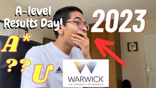 A LEVEL RESULTS DAY 2023  Live reactions of results and UCAS  DID I GET INTO MY DREAM UNI [upl. by Starr]