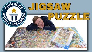 GUINNESS WORLD RECORDS Jigsaw Puzzle from Ravensburger [upl. by Matelda]