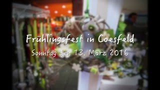 Frühlingsfest in Coesfeld 2016 [upl. by Auburta]