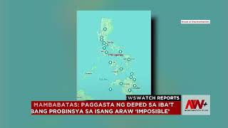 Mga mambabatas Paggasta ng DepEd sa ibat ibang probinsya sa isang araw imposible  NWP Reports [upl. by Decima638]