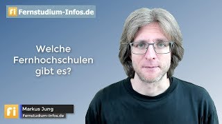 An welchen Hochschulen kann ich ein Fernstudium machen [upl. by Tihom]