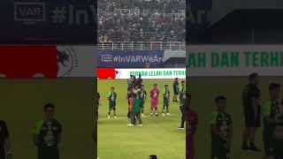 Rizky ridho nyanyi song of pride after match persebaya vs persija [upl. by Hsetih]