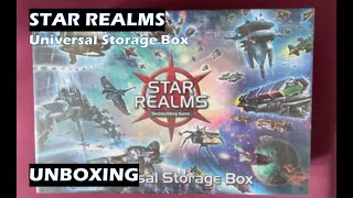 Unboxing Star Realms Universal Storage Box [upl. by Cordelie596]