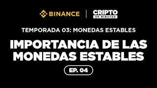 Cripto en Minutos ¿Cuál es la importancia de las criptomonedas estables —Temporada 03 episodio 04 [upl. by Punke]