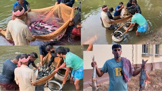 Early morning Fish catching Bardhaman BanglaVillageVlog No audio [upl. by Say]