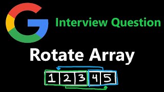 Rotate Array  Leetcode 189  Python [upl. by Eiramaneet]