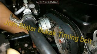 Cara tukar Timing belt Suprima STutorialProtonCampro [upl. by Radmilla]