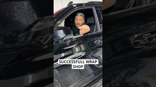 Inside A Successful Wrap Shop automobile wrap customdecals wrap wrapping shorts viralvideo [upl. by Aimil]