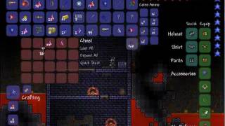 Terraria 106 Update  Shadow Chest Guide  Dark Lance Flamelash Sunfury amp Flower Of Fire [upl. by Kennet]