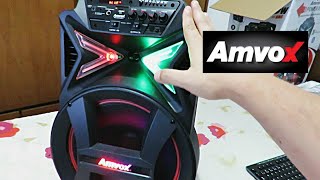 Unboxing desembalando Amvox ACA 292 New X [upl. by Euqinahs]