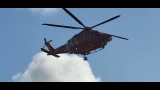 Cornwall Air Ambulance HLE1 GCRWL Landing At Derriford On 261024 [upl. by Amikat]