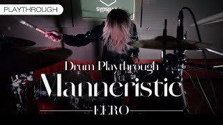 Synsnake  Manneristic Drum playthrough [upl. by Devon]