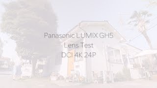 Panasonic Lumix GH5 Lens Test [upl. by Narag]