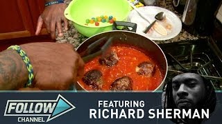 Richard Sherman Creates Meatball Gushers [upl. by Earb]