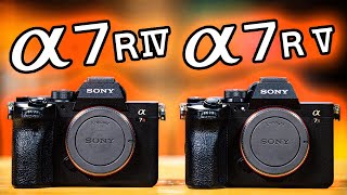 SONY a7R V vs a7R IV Which Camera SHOULD You Buy [upl. by Savinirs]