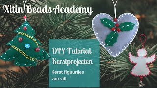 Vilten Kerstfiguren  DIY Video Tutorial [upl. by Reed]