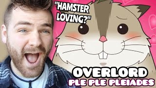 CHEEKY HAMSTER  Overlord Ple Ple Pleiades  A Magical Beasts Love  New Anime Fan  REACTION [upl. by Etnoval]