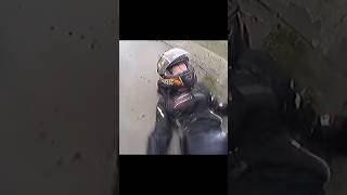 Motorcyclist Saves Girlfriend After Smash In Rain 🥺💓Life Saver [upl. by Anawak]