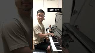 Beep Test Sound on Piano [upl. by Hollenbeck207]