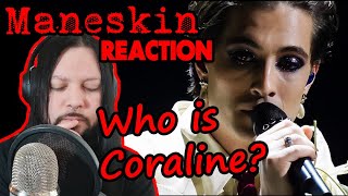 Metalhead Reacts Måneskin  Coraline [upl. by Schober]