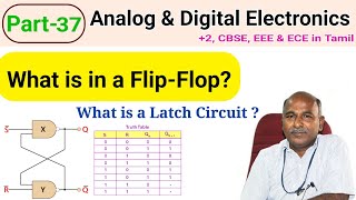 What is a flipflop in circuit in tamil Latching Current [upl. by Mandle]