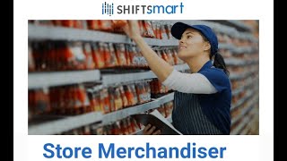 Earn daily work as a Store Merchandiser with Shiftsmart [upl. by Nnaeirb]