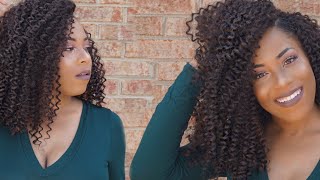 LULUTRESS ISLAND TWIST CROCHET BRAIDS REVIEW VERY NATURAL LIA LAVON [upl. by Yngiram]