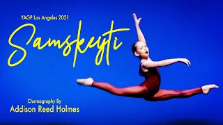 quotSamskeytiquot Contemporary Solo  Kinley Cunningham [upl. by Reggis]