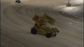 iRacing Rookie Micro Winged Sprint Car Series Limaland Win  Started Third Finished First FULL RACE [upl. by Hiamerej]