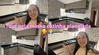 Minha cozinha planejada Um sonho realizado dicas e inspiração [upl. by Adigun]