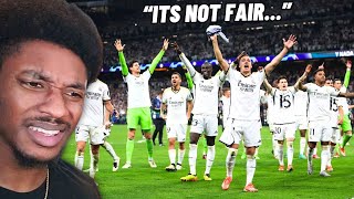 Real Madrid ● Road to the Champions League Final Reaction 🙄 2324 [upl. by Refiffej]