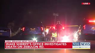 Wake County Sheriffs Office investigates death on Zebulon Road [upl. by Ramona]