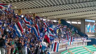 VeronaSampdoria 20222023  Coro Sampdoria vinci per noi [upl. by Dulcle]