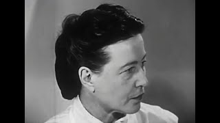 Simone de Beauvoir on Existentialism amp God 1959 [upl. by Acisej251]