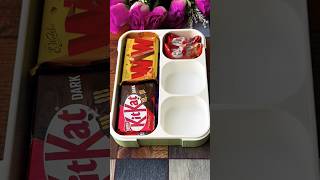 Colorful Chocolate Lunchbox  Easy Lunchbox Idea youtubeshorts shortsfeed shortsfeed [upl. by Ivor]