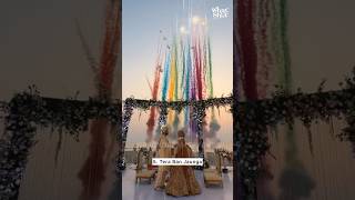 Varmala Trending song  Varmala entry  Bride and groom Varmala shorts trendingshorts varmalasong [upl. by Isayg]