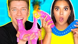 DIY Giant Gummy Worm MELTS into Edible Candy Slime SLIME YOU CAN EAT How To Make The BEST Slime [upl. by Dlopoel744]