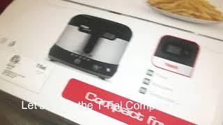 Unboxing the Tfal Compact Fryer [upl. by Ettenrahc]