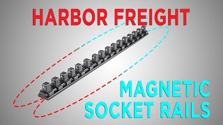 Review  Harbor Freight Magnetic Socket Holders [upl. by Lyrpa]