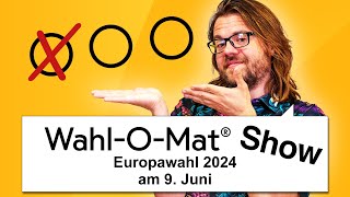 Was ERWARTET uns bei den EUROPAWAHLEN  WahlOMat Show Europawahl 2024 13 [upl. by Nitsir]