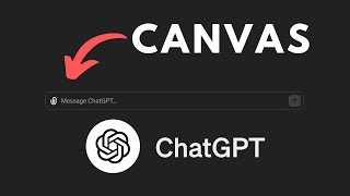 How to access ChatGPT CANVAS [upl. by Rickey]