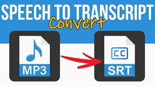 How to Easily Convert MP3 Files to SRT Format  100 Free  No Sign Up [upl. by Bartholemy915]