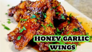 Honey Garlic Chicken Wings  Easy Chicken Wings Recipes [upl. by Ruggiero368]