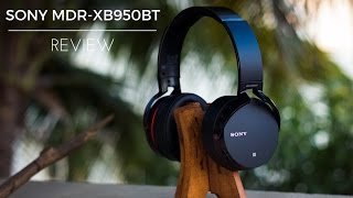 Sony MDR  XB950BT Wireless Headphones Review  Sound Modes Explained [upl. by Aneroc]