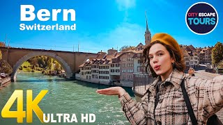 Switzerland Bern 🇨🇭 Walking Tour 4K [upl. by Noreik815]