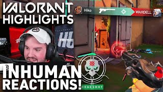 AIMBOT OR INHUMAN REACTIONS  100T Hiko VALORANT Stream Highlights [upl. by Eintroc598]