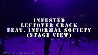 Leftover Crack Infested Feat Informal Society  Observatory North Park Stage View 2024 [upl. by Artek]