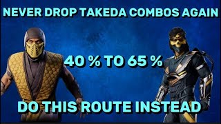 MK1 TAKEDA amp SCORPION COMBOS EASY TO EXECUTE GUARANTEED HIGH DMG mortalkombat1 Bulgariagaming [upl. by Elisabeth]