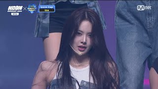 IZNA Lovesick Girls  241031 Mnet KCON GERMANY 2024 X M COUNTDOWN [upl. by Kilgore]