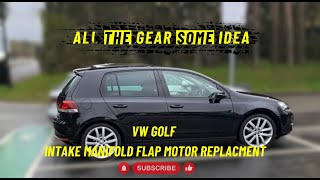 How to replace VW Golf 20tdi intake manifold flap motor [upl. by Eceeryt525]